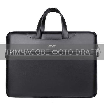 2E Сумка для ноутбука 2E, Slim Business 15.6/16", чорний 2E-CBP2486BK фото