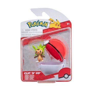 Ігровий набір POKEMON W14 - ЧЕСПІН В ПОКЕБОЛІ (ігрова фігурка, покебол) PKW3134 фото