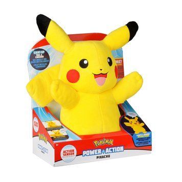 Інтерактивна м'яка іграшка POKEMON - ПІКАЧУ (світло, звук, 25 cm) PKW4185 фото