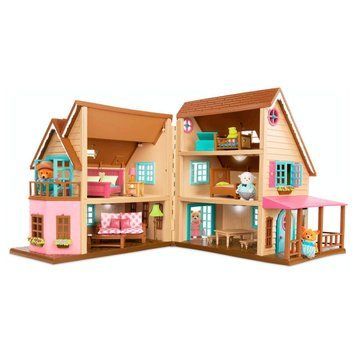 Li`l Woodzeez Игровой набор - Большой коттеджный дом WZ6548Z фото