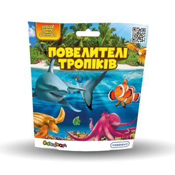 Стретч-іграшка у вигляді тварини &ndash; ПОВЕЛИТЕЛІ ТРОПІКІВ (в диспл.) 26/CN23 фото