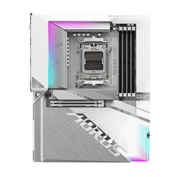 Gigabyte Материнская плата B650E A STEALTH ICE sAM5 B650 4xDDR5 M.2 Wi-Fi BT HDMI DP ATX B650E_A_STEALTH_ICE фото