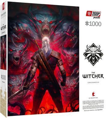 GoodLoot Puzzle GoodLoot The Witcher Corvo Bianco 1000 5908305251040 фото
