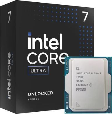Intel Центральний процесор Core Ultra 7 265K 20C/20T 3.9GHz 30Mb LGA1851 125W Box BX80768265K фото