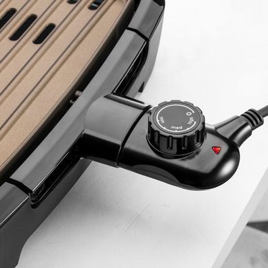 Гриль George Foreman 25850-56 Smokeless BBQ Grill, 1606 Вт, титаное напыление пластин, черный 25850-56 фото