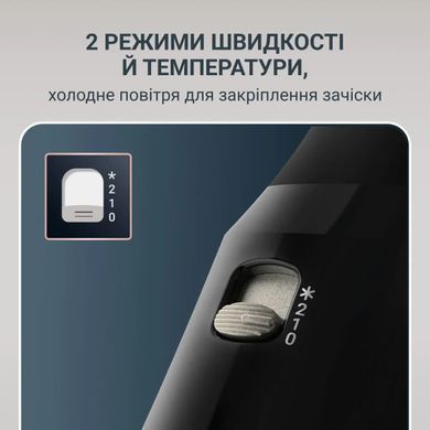 Rowenta Фен-щітка Rowenta Brush Active, 1000Вт, 3 режими, іоніз-я, хол. обдув, оберт. насадка, 3 насадки, кераміка, чорний UB9530F0 фото