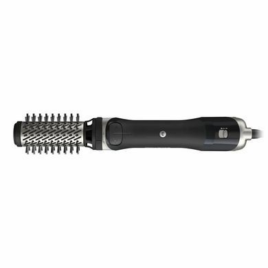 Rowenta Фен-щітка Rowenta Brush Active, 1000Вт, 3 режими, іоніз-я, хол. обдув, оберт. насадка, 3 насадки, кераміка, чорний UB9530F0 фото