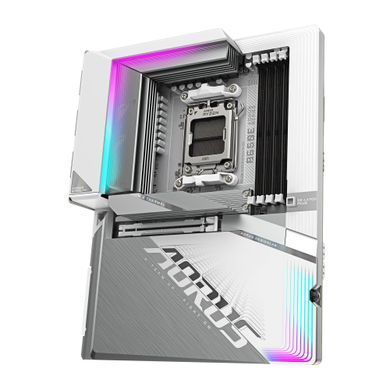 Gigabyte Материнська плата B650E A STEALTH ICE sAM5 B650 4xDDR5 M.2 Wi-Fi BT HDMI DP ATX B650E_A_STEALTH_ICE фото