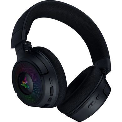 Razer Гарнитура игровая Kraken V4, USB-A/WL/BT, RGB, чёрный RZ04-05170100-R3M1 фото