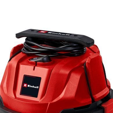 Einhell Пилосос професійний TC-VC 1820, 1250 Вт, пластик 20 л, 180 мбар, шланг 1.5 м, кабель 3 м, 3.6 кг 2342480 фото