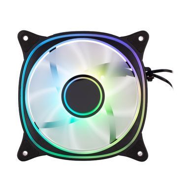 2E Gaming Case Fan Air Cool X Fan ACF120XB-ARGB, 120mm, 1200rpm, 3pin, 3pin +5VARGB, 20,4dBa, black 2E-ACF120XB-ARGB фото
