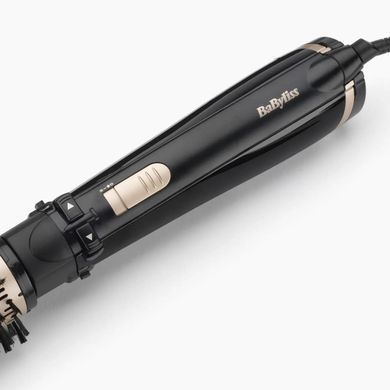 BaByliss Фен-щітка Babyliss Big Hair Dual 1000, 1000Вт, 2 режими, хол. обдув, оберт. насадок, 2 насадки, чорний AS962 фото