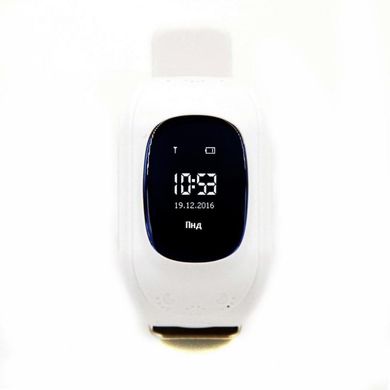 Дитячий GPS годинник-телефон GOGPS ME K50 Білий K50WH фото