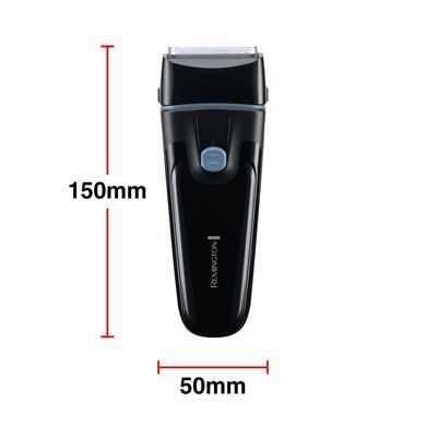 Remington Бритва електр. сіткова F1 Style, бритв.головок-2, Ni-Mh, сух., тример, USB-C, чорно-синій F1000 фото
