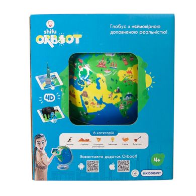 Обучающая игрушка с дополненной реальностью – ГЛОБУС ORBOOT Shifu014A фото