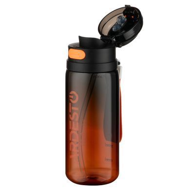 ARDESTO Пляшка для води ARDESTO Gym 800мл, пластик, чорний