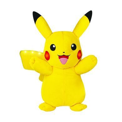 Интерактивная мягкая игрушка POKEMON - ПИКАЧУ (свет, звук, 25 cm) PKW4185 фото