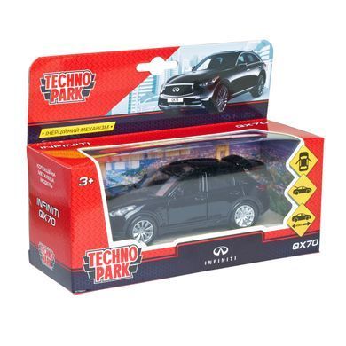 Автомодель - INFINITI QX70 (черный, 1:32) QX70-BK фото