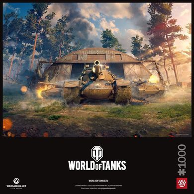 GoodLoot Пазл World of Tanks Wingback Puzzles 1000 эл. 5908305242932 фото