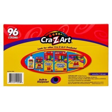 Cra-Z-Art Мелки восковые с точилкой, 96шт 10246CRA фото