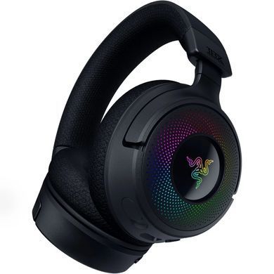 Razer Гарнитура игровая Kraken V4, USB-A/WL/BT, RGB, чёрный RZ04-05170100-R3M1 фото