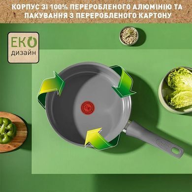 Tefal Сковорода для млинців Renewal, 25см, алюміній, бакеліт, сірий C4283873 фото