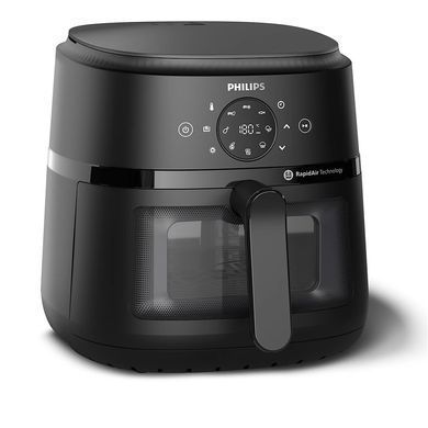 Philips Мультипечь Ovi серии 2000 1500Вт, чаша-6.2л, сенсорное управл., 13 авто. программ, пластик, чорний NA230/00 фото