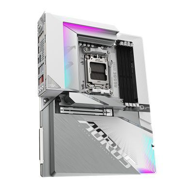Gigabyte Материнська плата B650E A STEALTH ICE sAM5 B650 4xDDR5 M.2 Wi-Fi BT HDMI DP ATX B650E_A_STEALTH_ICE фото