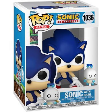 Funko Фигурка Funko POP&buddy: Sonic - Sonic w/HChao 889698803090 фото