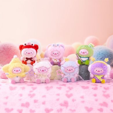 Коллекционная мягкая игрушка с кольцом POP TOP 1983toys серии "GeeGeePig" - В ОЖИДАНИИ ЧУДЕС (в дисп AP17184201900C фото