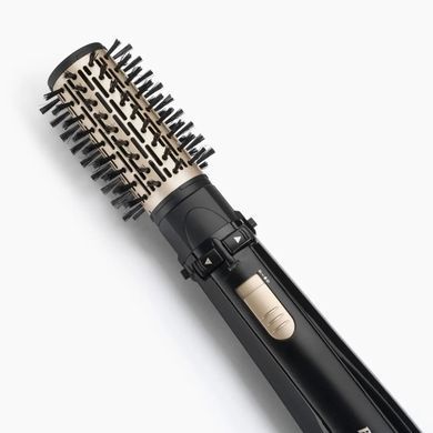 BaByliss Фен-щітка Babyliss Big Hair Dual 1000, 1000Вт, 2 режими, хол. обдув, оберт. насадок, 2 насадки, чорний AS962 фото