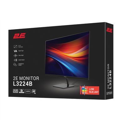 2E Монитор 31.5" L3224B 2xHDMI, DP, VA, 3840x2160, MM 2E-L3224B-01.UA фото