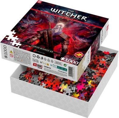GoodLoot Puzzle GoodLoot The Witcher Corvo Bianco 1000 5908305251040 фото