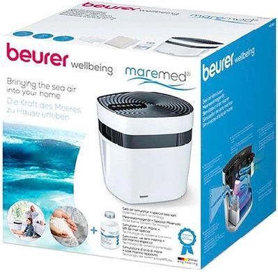 Beurer Очиститель воздуха Maremed, 50м2, 150м3/час, дисплей, белый