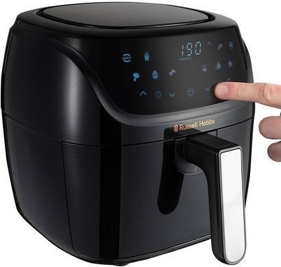 Russell Hobbs Мультипіч SatisFry Air Medium, 1350Вт, чаша-4л, сенсорне керув., алюміній/пластик,чорно-сірий 27160-56 фото