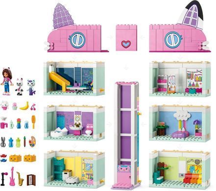 LEGO Конструктор Gabby's Dollhouse Кукольный домик Габби 10788 фото