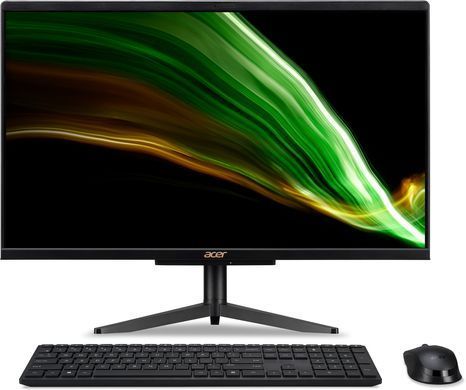 Acer Комп'ютер персональний моноблок Acer Aspire C24-1600 23.8" FHD, Intel С N4505, 8GB, F256GB, UMA, WiFi, Lin, чорний DQ.BHTME.001 фото