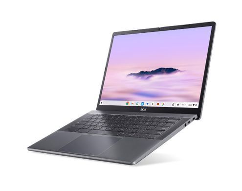 Acer Ноутбук Chromebook Plus CB514-3H 14" WUXGA IPS, AMD R5-7520C, 8GB, F512GB, UMA, ChromeOS, сірий NX.KP4EU.002 фото