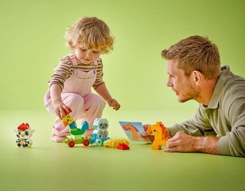 LEGO Конструктор DUPLO My First Потяг тваринок 10412 фото