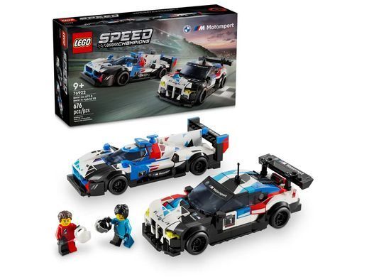 LEGO Конструктор Speed ​​Champions Автомобили для гонки BMW M4 GT3 и BMW M Hybrid V8 76922 фото