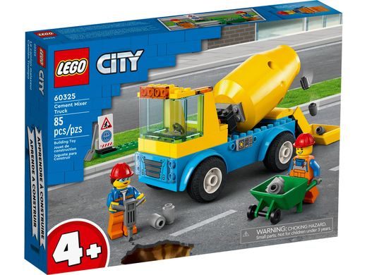 Конструктор LEGO City Вантажівка-бетонозмішувач 60325 фото