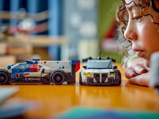LEGO Конструктор Speed ​​Champions Автомобили для гонки BMW M4 GT3 и BMW M Hybrid V8 76922 фото