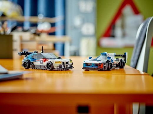 LEGO Конструктор Speed ​​Champions Автомобили для гонки BMW M4 GT3 и BMW M Hybrid V8 76922 фото