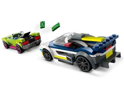 LEGO Конструктор City POLICE CAR AND MUSCLE CAR CHASE(не фіналізована назва) 60415 фото