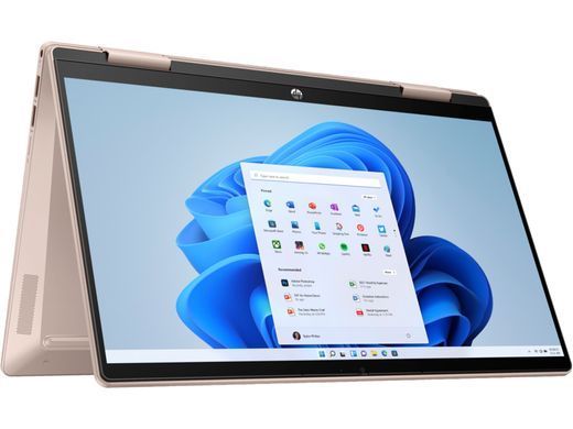 HP Ноутбук Pavilion x360 14-ek2002ua 14" FHD IPS Touch, Intel 7-150U, 16GB, F1024GB, UMA, DOS, рожеве золото AQ8N8EA фото