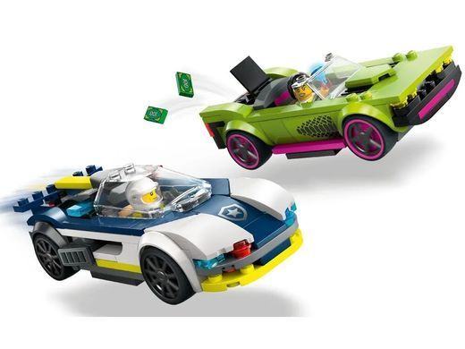 LEGO Конструктор City POLICE CAR AND MUSCLE CAR CHASE(не фіналізована назва) 60415 фото