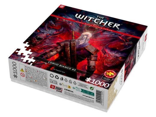 GoodLoot Puzzle GoodLoot The Witcher Corvo Bianco 1000 5908305251040 фото