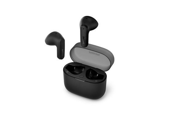 Philips Наушники TWS TAT2139 BT 5.3, IPX4, SBC, Touch control, Черный TAT2139BK/00 фото