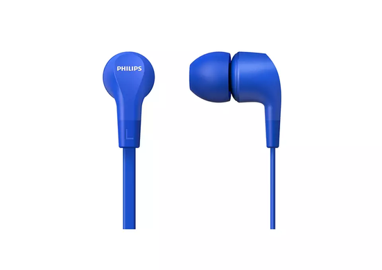 Наушники Philips TAE1105 In-ear Mic Blue TAE1105BL/00 фото