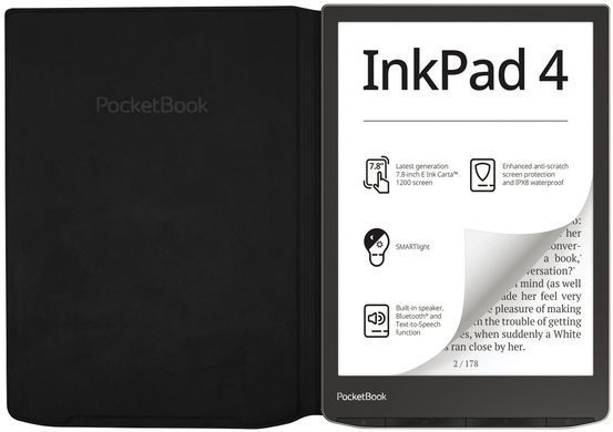 PocketBook Чехол 743 Flip series, Black HN-FP-PU-743G-RB-CIS фото